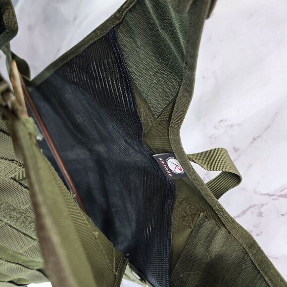 Rothco Vest Green Tactical Molle Assault Bug Out Military Paintball Airsoft Hip - Picture 9 of 11